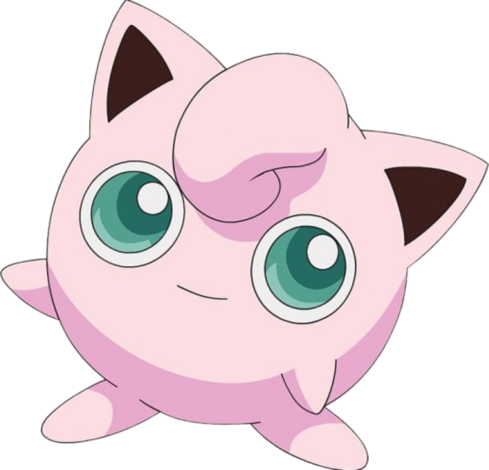 A happy Jigglypuff